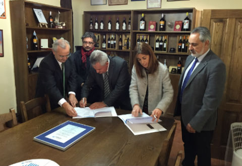 Os viños da adega das Neves “Señorío de Rubios” contan xa co selo de Garantía de Galicia Calidade