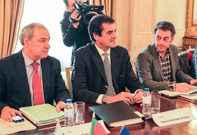 Xulio Ferreiro participou na Comisión Executiva do Eixo Atlántico