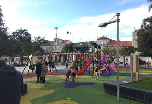 Reapertura do Parque infantil da Alameda