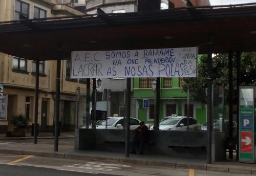 “Póla Poesía”, un bosque de poesía en Carral feito pola Asociación EcoCultural Lacrar.
