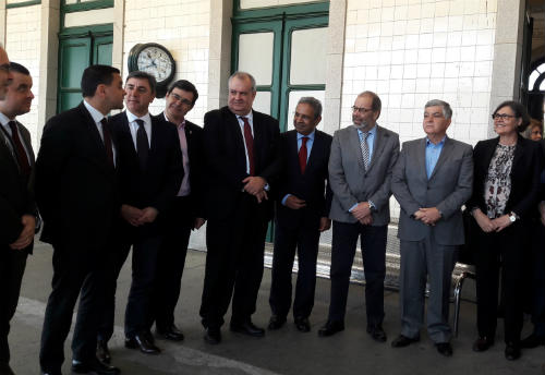 Ministerio de Fomento e Xunta falan sobre a supresión do paso a nivel en O Porriño