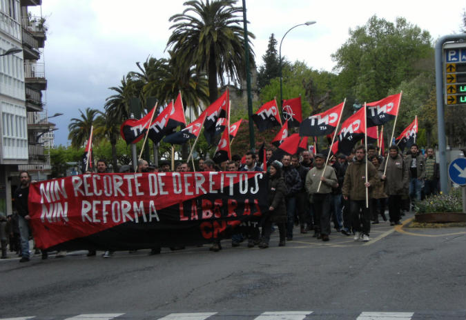 A CNT chama á clase traballadora a saír á rua este primeiro de maio