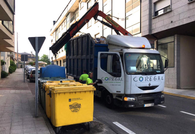 Mellora no sistema de recollida de lixo en Salceda