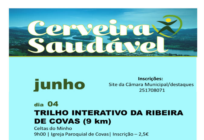 Edição de junho ‘Cerveira Saudável’ inicia com caminhada e degustação