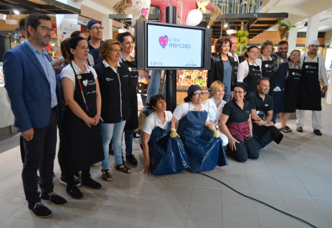 O Mercado de Tomiño irmándase co de Bom Jessus, de Porto, e o celebra cun vídeo de promoción