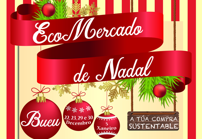 Bueu celebra cinco ecomercados de Nadal