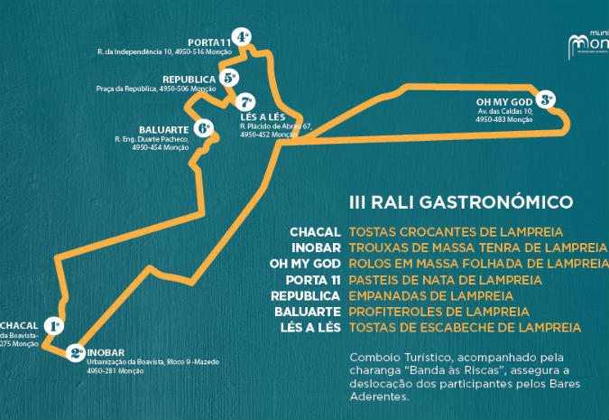 III Rali Gastronómico en Monçao