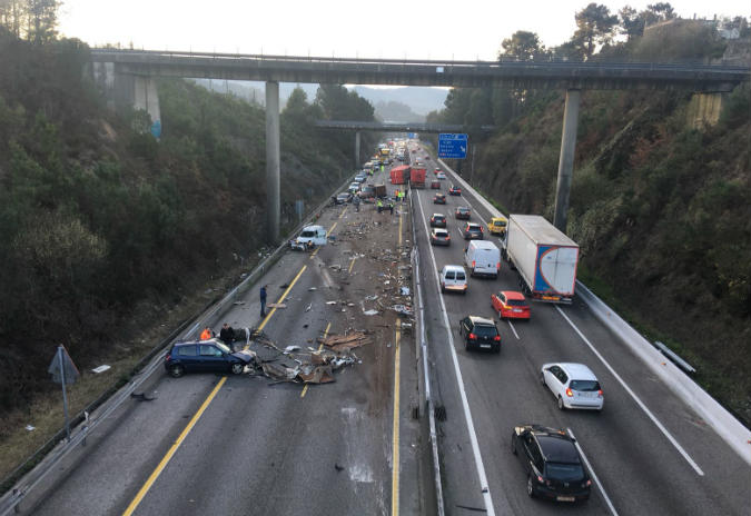 Compromiso por Galicia traslada a indignación ante a situación da autovia Vigo – O Porriño