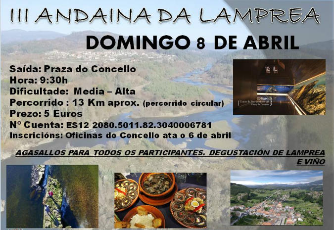 III Andaina da Lamprea en Arbo