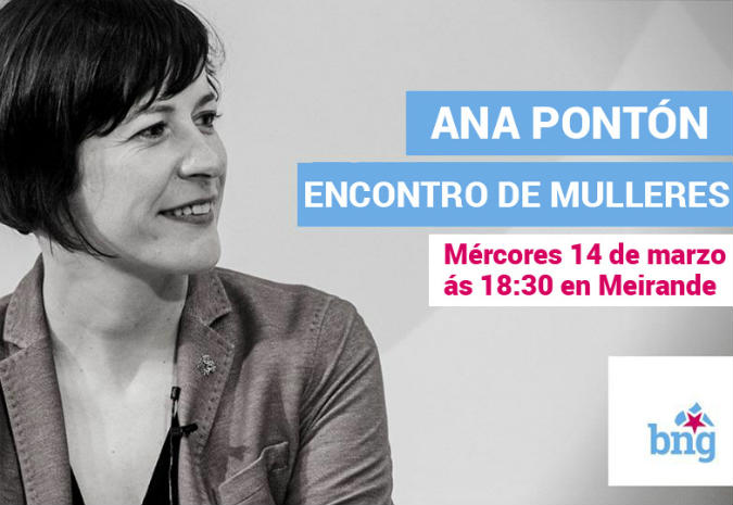 Encontro de Mulleres con Ana Pontón, voceira do BNG