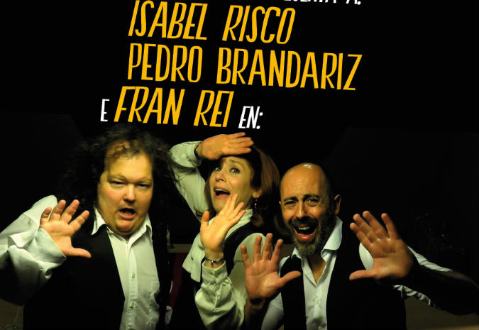 Isabel Risco, Fran Rei e Pedro Brandariz protagonizan “Falar sen cancelas”