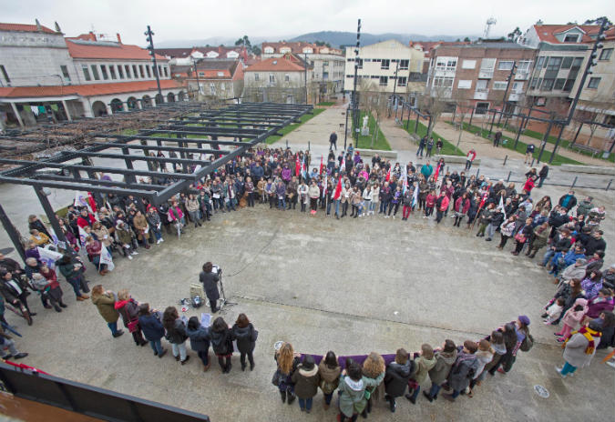 O Concello de Tomiño para en defensa da igualdade