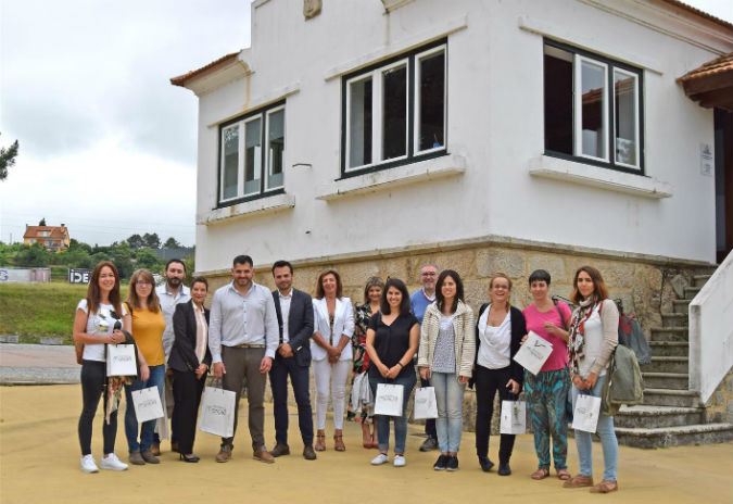 Visita de deputado provincial de Pontevedra à sede da Eurocidade Monção –Salvaterra de Miño