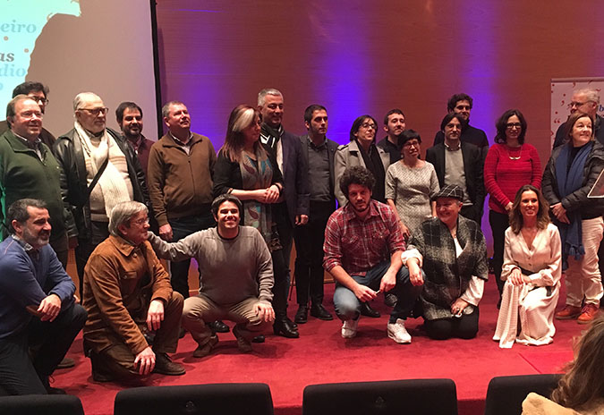 Touriñán anima aos medios en galego e á sociedade a “sacar peito” coa nosa lingua