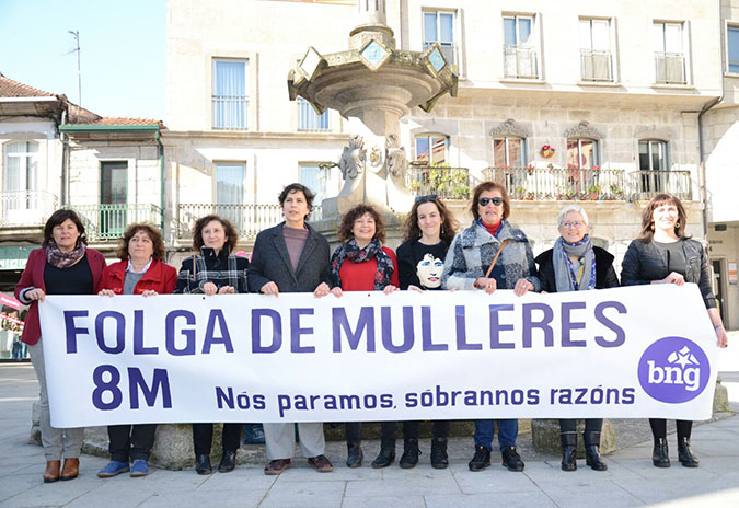 O BNG anima a participar na folga feminista convocada para o 8 de marzo e nas mobilizacións convocadas polo feminismo galego