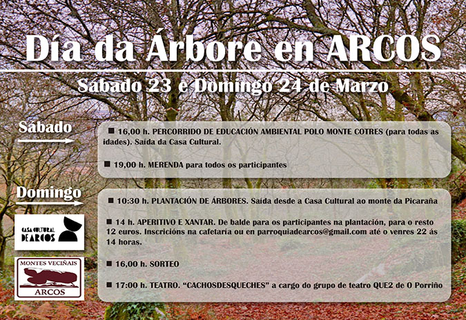 Día da árbore en Arcos
