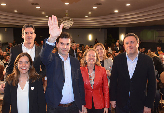 Gonzalo Caballero: “O PSOE é a referencia da esquerda e a mellor forma de vencer a dereita”