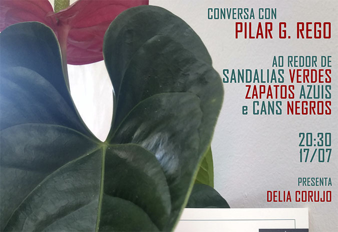 Conversa con Pilar García Rego ao redor de “Sandalias verdes”