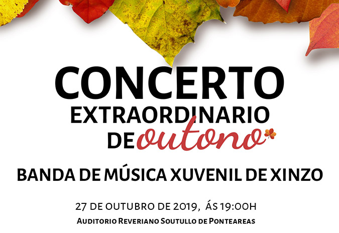 Concerto extraordinario de outono da Banda de Música Xuvenil de Xinzo