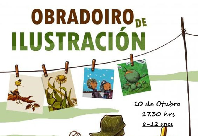 Xosé Tomás imparte este xoves un obradoiro de ilustración na Biblioteca Pública Municipal de Tui