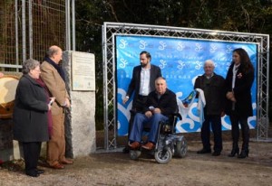 Inaugurada a Senda Valentín Paz Andrade en Salceda