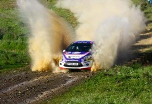 O copiloto de Salvaterra de Miño, Cándido Carrera, segundo no Mundial de Rallyes