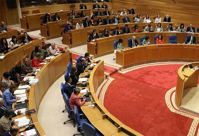 PSdeG-PSOE, Galicia en Común, BNG e Grupo Mixto formulan unha proposta conxunta de funcionamento do Parlamento