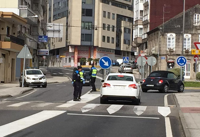 A Policía Local de Ponteareas detecta un alarmante aumento das infraccións desde a implantación das faixas horarias