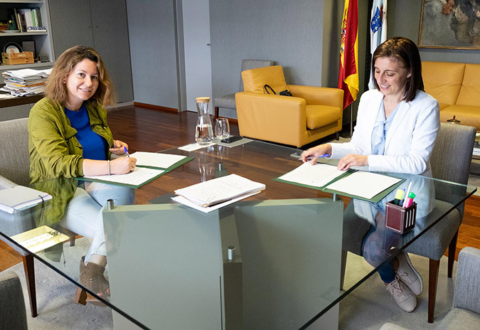 Salvaterra asina convenio coa consellería de Medio Ambiente para rehabilitar o antigo edificio do concello