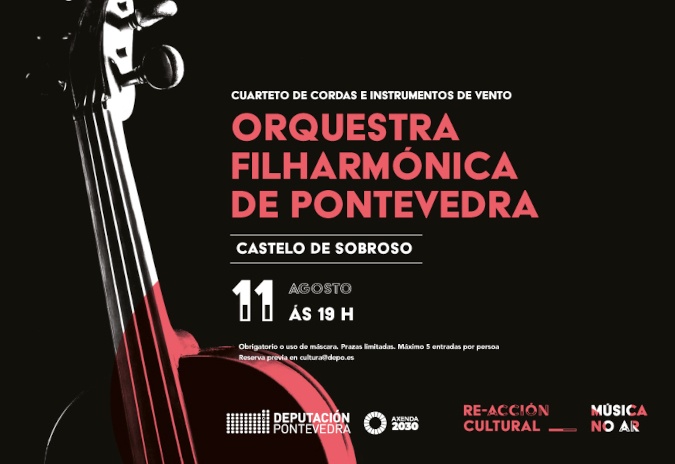 Mozart e Brahms, protagonistas do concerto da Filharmónica de Pontevedra