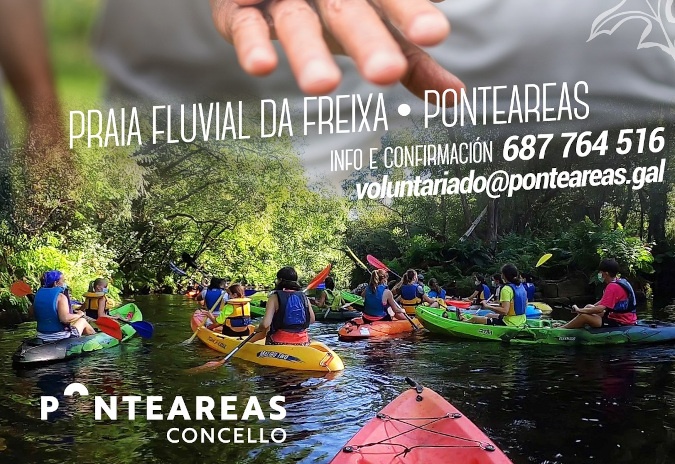 O voluntariado ambiental xuvenil de Ponteareas organiza outra limpeza do río Tea