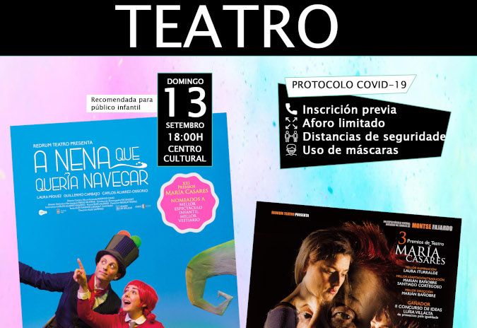 O CIM da Guarda programa dúas sesións de teatro en setembro