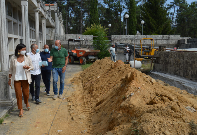 A piques de rematar a mellora do Cemiterio Municipal de Torroso en Mos