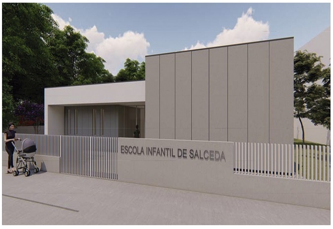 Salceda de Caselas aproba a construción da súa segunda escola Galiña Azul