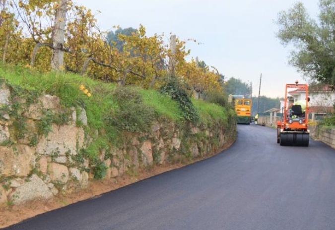 Obras de saneamento na freguesia de Longos Vales em Monção