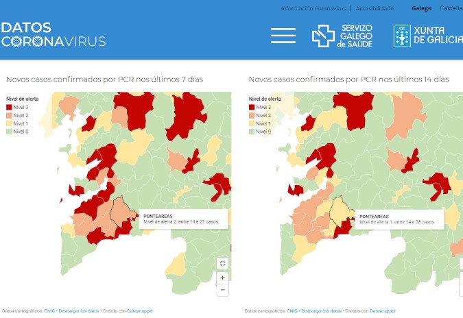 Ponteareas apela á responsabilidade ante o aumento da incidencia da COVID-19 na localidade