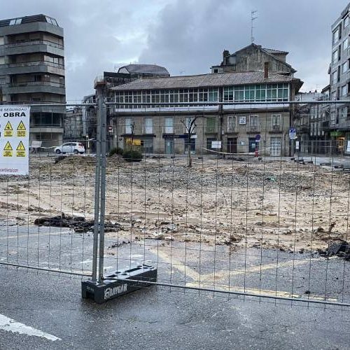 ACiP demanda solución urxente á paralización da praza Bugallal