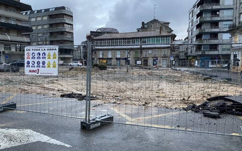 ACiP demanda solución urxente á paralización da praza Bugallal