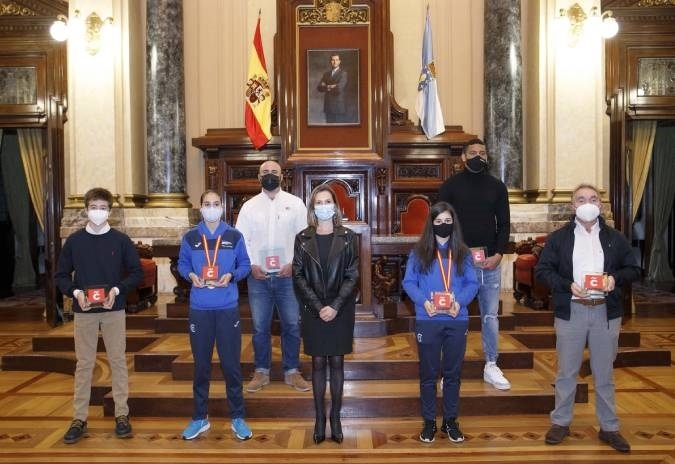 A Coruña homenaxea as súas campioas e campións deportivos