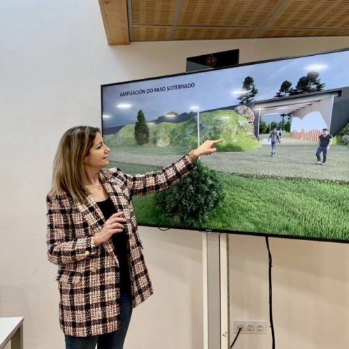 Alcaldesa Lara Méndez ampliará o paso soterrado da estrada NVI e humanizará a contorna