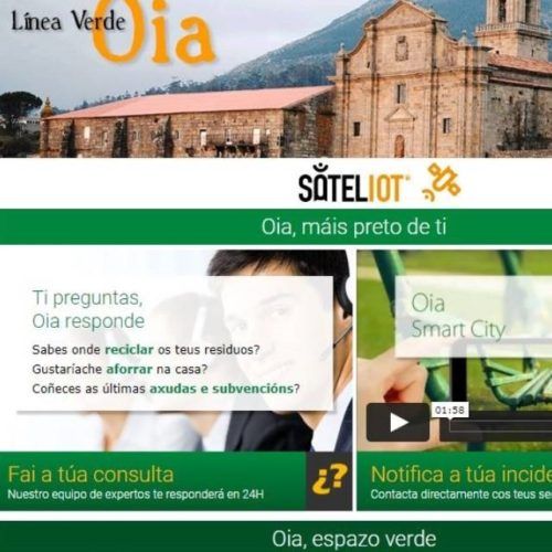 Concello de Oia soluciona o 95% das súas incidencias grazas á App. Línea Verde