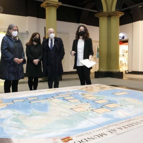 A Coruña acolle a exposición “Os mapas e a primeira volta ao mundo. A expedición de Magallanes e Elcano”