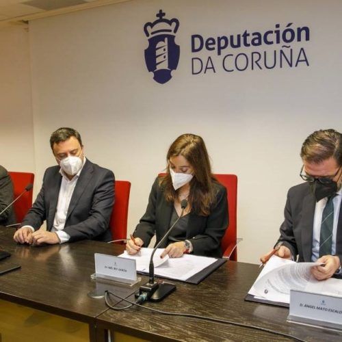 A Coruña reforza o convenio PRESCO coa Deputación, Santiago e Ferrol