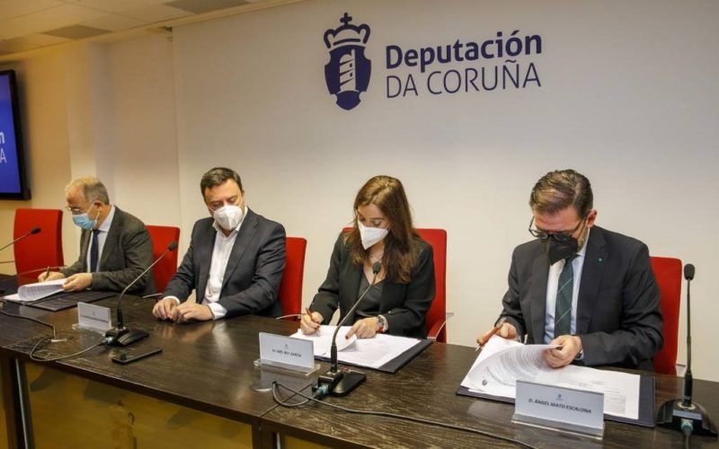 A Coruña reforza o convenio PRESCO coa Deputación, Santiago e Ferrol