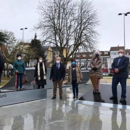 Nova pista de skate no Parque da Compañía de Monforte