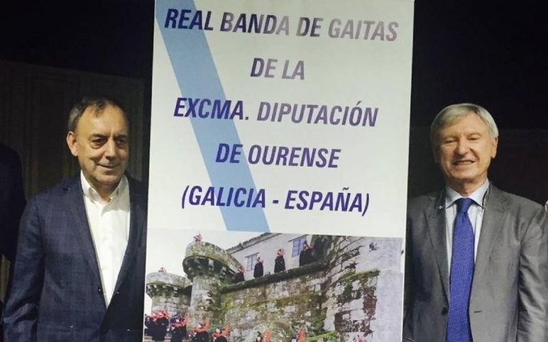 A Orde do Camiño concede a “Medalla de Ouro” a Xosé Lois Foxo, director da Real Banda de Gaitas da Deputación de Ourense