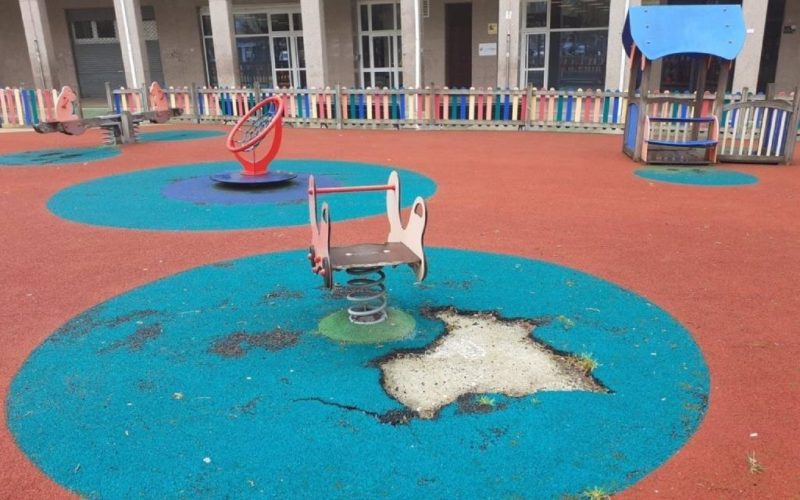 O PSdeG pide que o Concello de Ourense rescate parques infantís