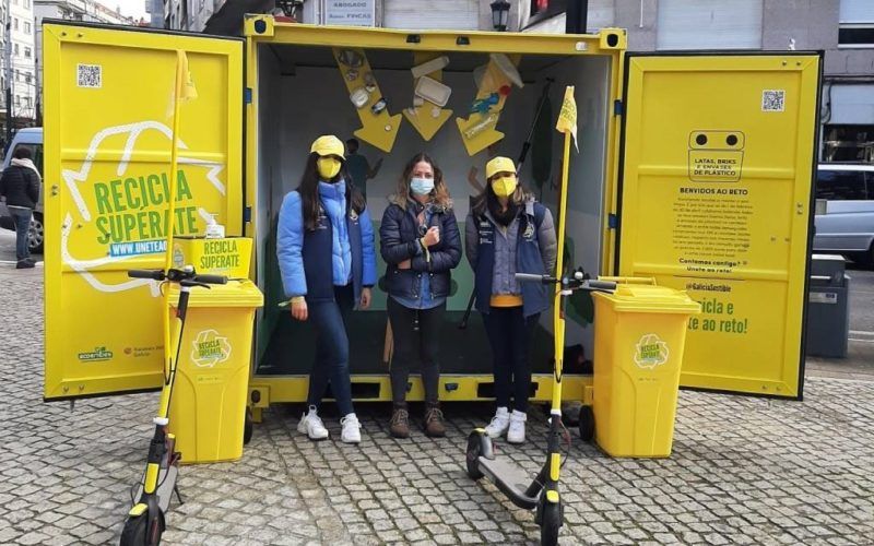 Ponteareas aposta polo reto “recicla, respira e supérate”