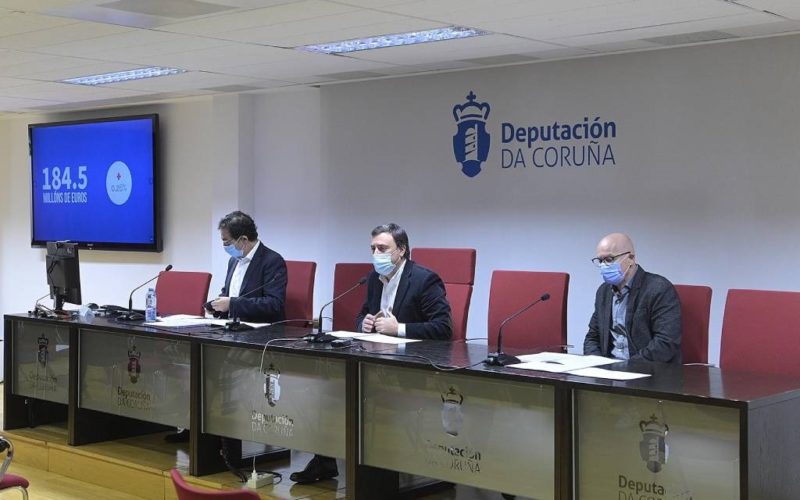 O Plan Único da Deputación da Coruña alcanza os 90 millóns de euros