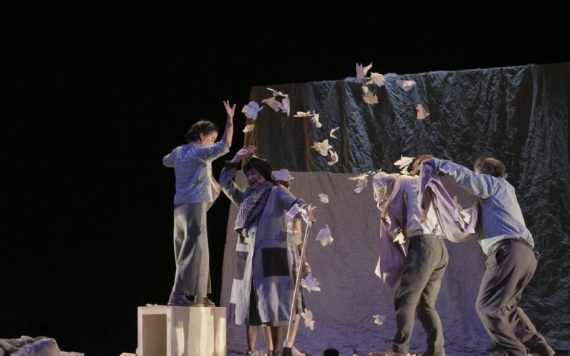 Sarabela Teatro representou “A lingua das bolboretas” en Monforte